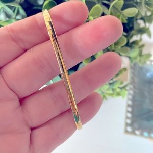 Vintage Italy gold over Sterling Silver bracelet. Measures 7”